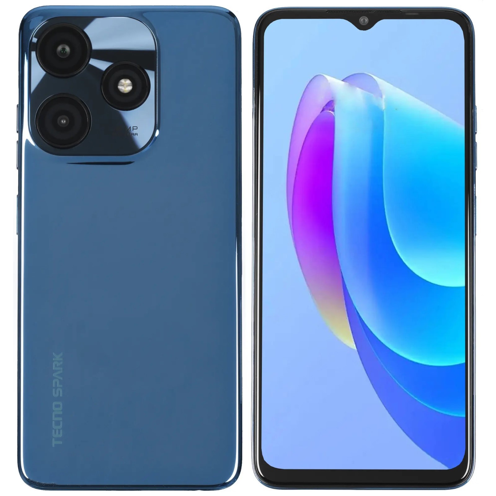 Смартфон Tecno Spark 10C, 6.6", 4 Гб, 64 Гб, 16 Мп, 8 Мп, 2 sim, 5000 ...