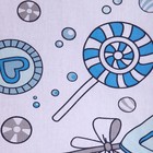 Постельное бельё BABY «Карамелька» 112х147 см, 60х120 см на резинке, 40х60 см, бязь 125 гр/м,100% хлопок - фото 42013956