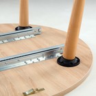 Стол раскладной, 900х900/1340х755, Дуб сонома - фото 22250211