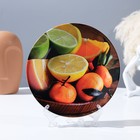 Тарелка декоративная «Тарелка витаминов», настенная, D = 17,5 см - фото 10524996