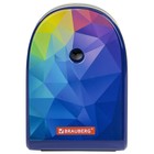 Точилка механическая BRAUBERG "MULTICOLOR", корпус с печатью 228489 - Фото 3