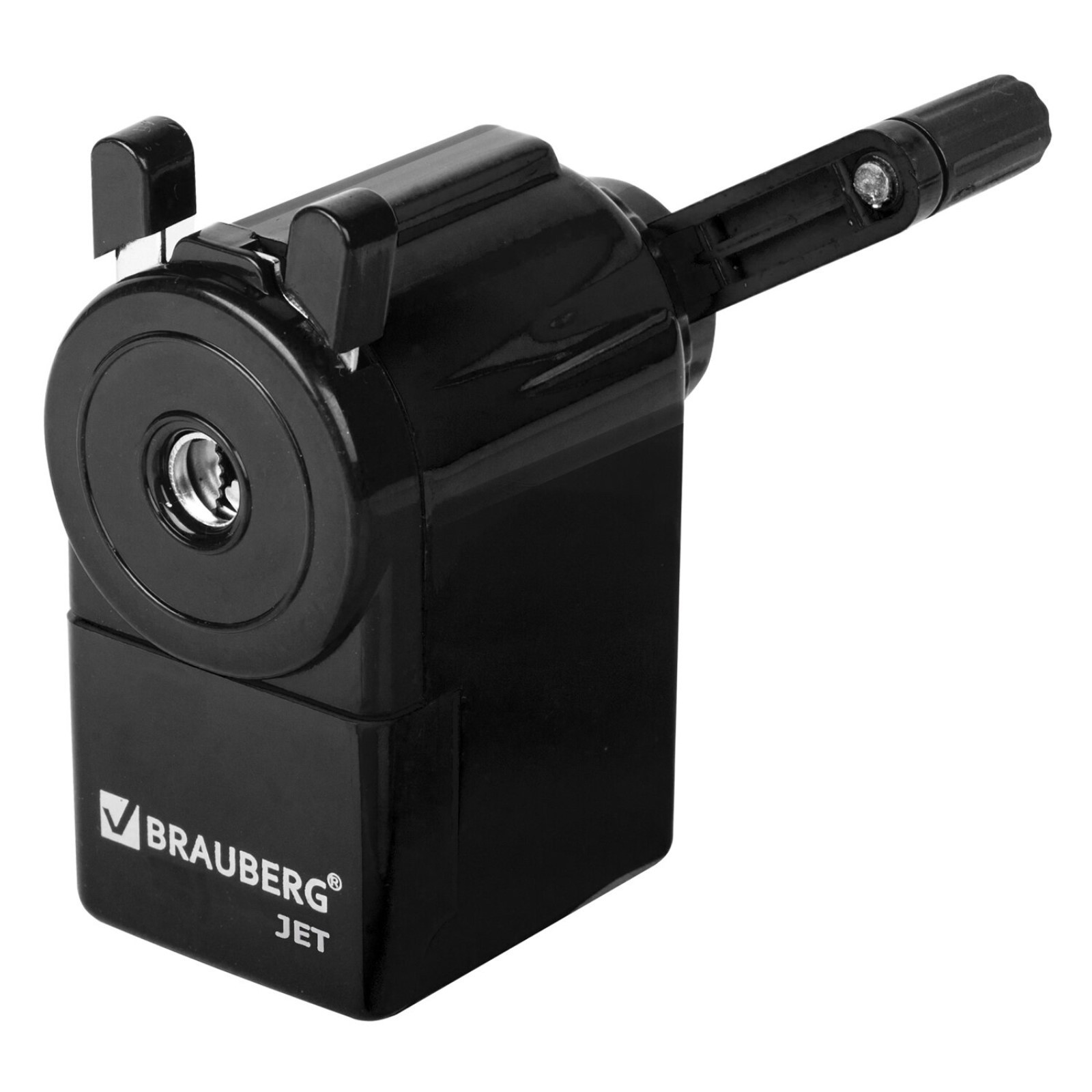 Точилка механическая BRAUBERG "JET", металлический механизм, корпус ...