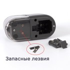 Точилка электрическая 1 отверстие BRAUBERG Black Jack, 4 АА, доп. сменное лезвие - Фото 6