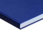 Книга учета, 192 листа, обложка бумвинил, блок ГАЗЕТНЫЙ, клетка, цвет синий - Фото 3