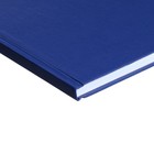 Книга учета А4, 96 листов, линия, 200×290 мм, обложка бумвинил, синий, блок офсетный - Фото 3