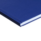 Книга учета А4, 96 листов, линия, 200×290 мм, обложка бумвинил, синий, блок офсетный - Фото 4