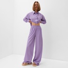 Комплект женский (сорочка, брюки) MINAKU цвет сиреневый, р-р 46 - Фото 5