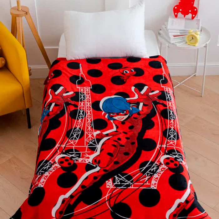 Плед Павлинка Леди Баг 150х200см, аэрософт 190г/м, 100% полиэстер - Фото 1