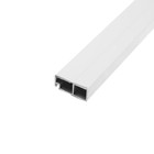 Профиль дверной ТУНДРА МС42, 17х42х200 см, белый - фото 22250784