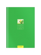 Книга учета А4, 96 листов в линейку, 7БЦ, зелёный - Фото 1