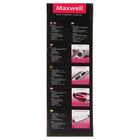 Набор для укладки Maxwell MW-2011, фен 2200 Вт + выпрямитель 210ºС, керамическое покрытие - Фото 6