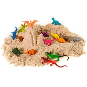 Игрушка в наборе «Волшебный песок», формочки 15 шт., песочный, 2 кг
