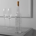Гирлянда «Нить» 2 м роса с пробкой, IP20, серебристая нить, 20 LED, свечение мульти, LR44х3 - Фото 2