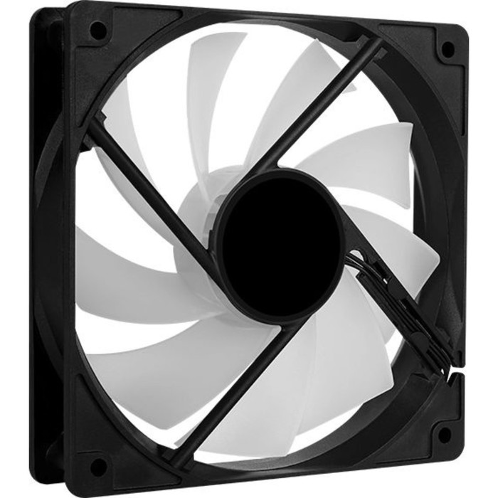 Вентилятор Aerocool Frost 12 PWM, 120x120 мм, 4-pin, 18-28dB, 160 гр, LED Ret - фото 51310795