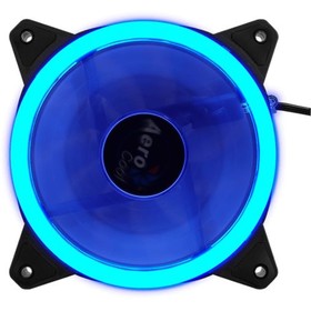 Вентилятор Aerocool Rev Blue, 120x120 мм, 3-pin, 15dB, 153 гр, LED, Ret