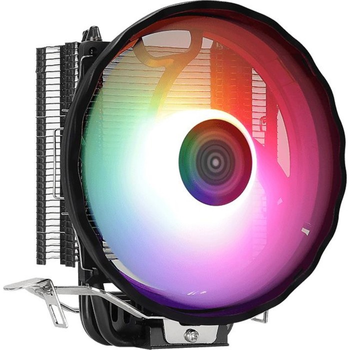 Кулер Aerocool Rave 3, Soc-AM4/1151/1200/1700, 4-pin, 18-27dB, Al, 125W, 530 гр, LED, Ret