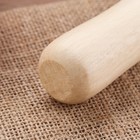 Скалка деревянная малая с гравировкой 35х3,6 см - фото 9682602