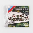 Гирлянда на ленте «Ура, дембель», 215 см. - фото 22251308