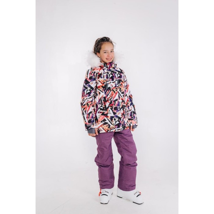 Комплект для девочки «Наоми»: куртка, брюки, рост 164 см, цвет розовый - Фото 1