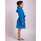 Халат для мальчика, рост 104 см, цвет бирюзовый - Фото 2
