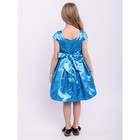 Платье для девочки «Регина», рост 128 см, цвет лазурный - Фото 5