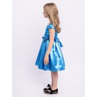 Платье для девочки «Регина», рост 98 см, цвет лазурный - Фото 3