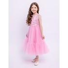 Платье для девочки «Алиса», рост 104 см, цвет светло-розовый - фото 108811674