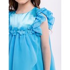 Платье для девочки «Лаура», рост 92 см, цвет небесно-голубой - Фото 5