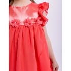 Платье для девочки «Лаура», рост 92 см, цвет розовый фламинго - Фото 5