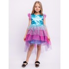 Платье для девочки «Мелоди», рост 104 см, цвет бирюзовый - фото 110638291