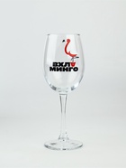 Бокал для вина с надписью «Вхламинго», 360 мл, 18+ - Фото 2