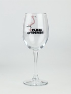 Бокал для вина с надписью «Вхламинго», 360 мл, 18+ - Фото 4