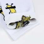 Носки "Банан без кожуры" , цвет белый, размер 36-40 - фото 22251410