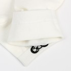 Носки женские «Мишка в клетку», белые, размер 36-40 - фото 43613365