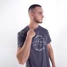 Футболка мужская IF YOU NEVER GO, цвет графит, размер 48 9705833