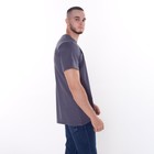 Футболка мужская IF YOU NEVER GO, цвет графит, размер 48 9705833