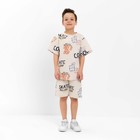 Костюм детский (футболка, шорты) KAFTAN "Graffiti", р.32 (110-116 см) - Фото 2