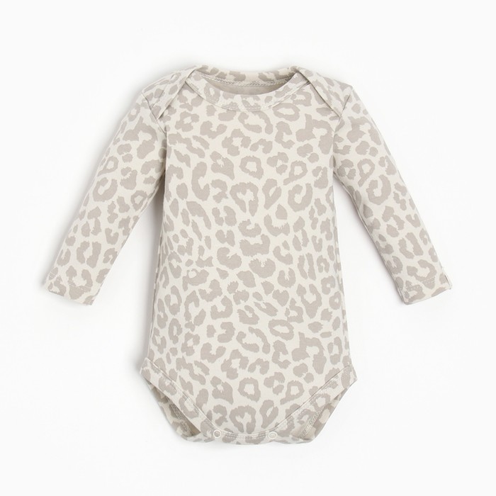 Боди с длинным рукавом Крошка Я Leo baby, рост 68-74 см - Фото 1