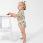 Боди Крошка Я Leo baby, рост 74-80 см, бежевое - Фото 3