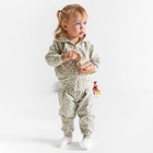 Костюм: толстовка и брюки Крошка Я Leo baby, рост 62-68 см 9502714 - фото 13057494