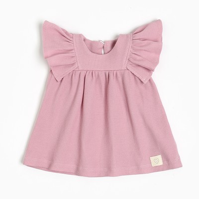 Платье Крошка Я BASIC LINE, рост 86-92 см, розовый