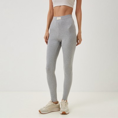 Легинсы спортивные женские Mist Old School, размер 44 (рост 165 см), серые