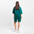 Костюм женский с шортами Mist Old School размер 50, цвет зелёный - Фото 3