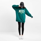 Толстовка женская Mist Old School размер 48, цвет зелёный - фото 67757