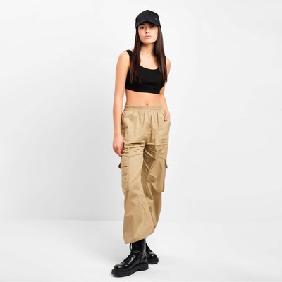 Топ укороченный женский Mist Old School, размер 42, чёрный