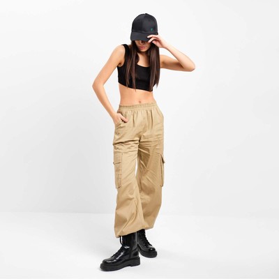 Топ укороченный женский Mist Old School, размер 42, чёрный