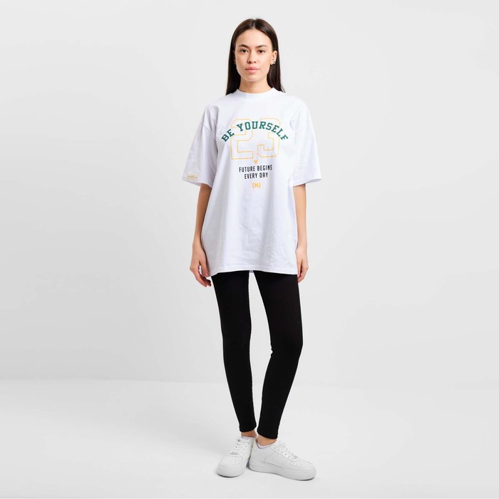 Футболка женская Mist Old School размер 42, цвет белый