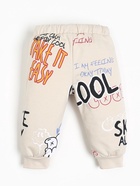 Набор: джемпер на молнии и брюки Крошка Я "Graffiti", рост 62-68 см - фото 57975907