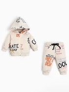 Костюм для мальчика (джемпер, брюки) «Крошка Я» Graffiti, рост 86-92 см - фото 24353251