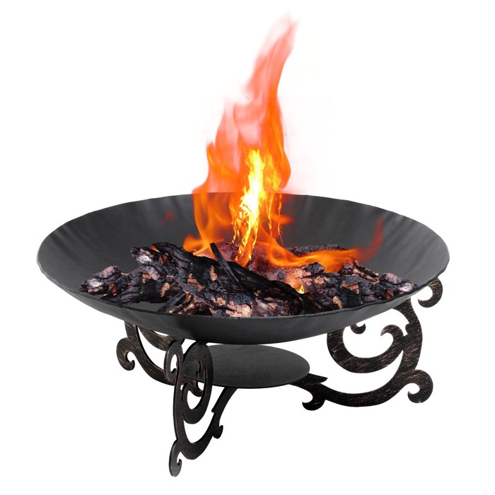 Костровая чаша «Рим», d=47 см, h=20 см, толщина стали 3 мм - Фото 1